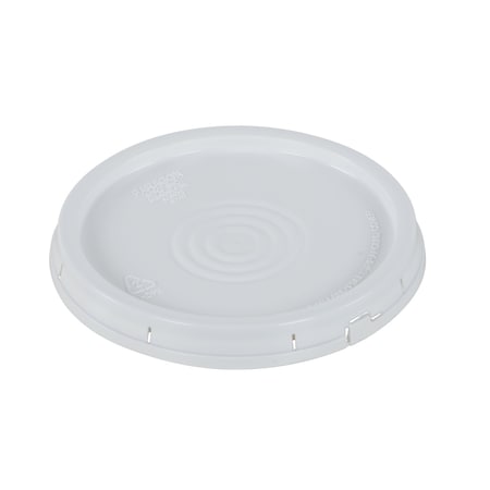 Vestil Tear Tab for Sizes 3-1/2, 5 and 6 Gal, White LID-54-PWT